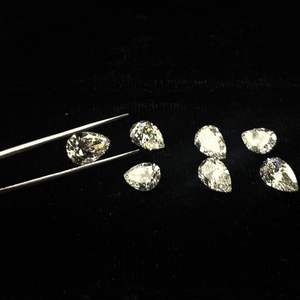 Elegante 0,25 Ct pera brillante diamante Natural D Color GIA piedra suelta certificada Ideal para Joyería Fina diseños de anillos delicados - Product Image 6