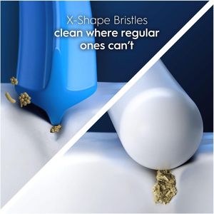 Têtes de brosse à dents Oral-B Pro Cross Action, poils en nylon doux, lot de 8, utilisation en extérieur et à domicile, s'adaptent aux boîtes aux lettres, adultes - Product Image 5