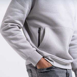 Novedad, Sudadera con Capucha Personalizada sin Cordones, Sudadera Holgada de Felpa Lisa, Sudadera Cuadrada de Alta Calidad para Hombre - Product Image 4