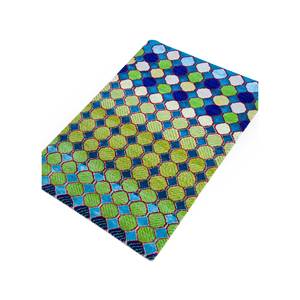 Alfombra Manchaha de Lana y Seda de Bambú, Tejida a Mano, Color Marfil, 10 mm de Grosor, Patrón Geométrico Abstracto, para el Hogar, Pasillo, Modelo Rectangular-Les-1474 - Product Image 2