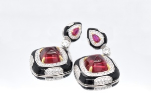 Brilliant Zircon Luxury Stud <b>Earrings</b>-Trendy Rhodium Plated Gift - Product Image 3