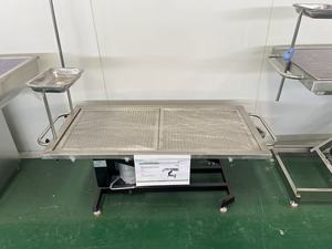 Mesa <span class=keywords><strong>de</strong></span> Operaciones Hidráulica Veterinaria <span class=keywords><strong>de</strong></span> Acero Inoxidable 304, Tamaño Pequeño, con Pedal, para Hospitales y Clínicas Veterinarias - Product Image 6