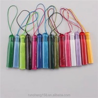 Borlas de Poliéster 100% Sedosas para Manualidades, Joyería, Bolsos, Llaveros, Colgantes, Textiles para el Hogar, Accesorios con Flecos - Personalizables