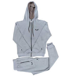 Conjunto Deportivo para Hombre al por Mayor, de Alta Calidad, Personalizado, de 2 Piezas, 500 GSM, 100% Algodón Felpa, Sudadera con Capucha Extra Grande, Conjunto de Jogger - Product Image 5