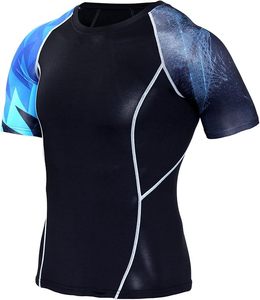 Maillots de Jiu-Jitsu sublimés anti-UV, personnalisez votre propre design, manches courtes, confortables, polyester et élasthanne - Product Image 4