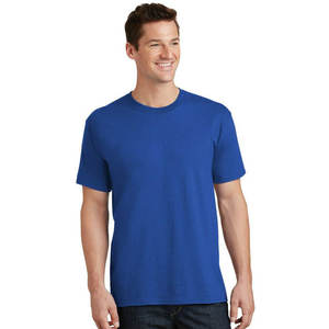 T-shirts personnalisés d'été respirants pour adultes sérigraphie T-shirt classique en coton à col rond pour homme - Product Image 1