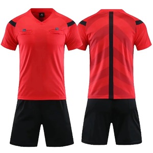 football jersey Professional <b>Men</b> Referee Uniforms Soccer <b>Men</b> Football Jerseys Shorts <b>Shirts</b> Suit <b>Pocket</b> Tracksuits V-neck - Product Image 2