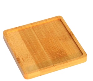 Plateau en bois finition polie, durable, léger, sans danger pour les aliments, facile à nettoyer, parfait pour servir, organiser, utilisation en restaurant, à la maison - Product Image 2