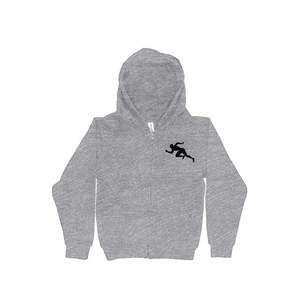 เสื้อฮู้ดซิปเต็มตัวสำหรับเด็ก รุ่นเยาวชน น้ำหนักปานกลาง - Product Image 1