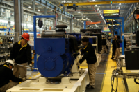 Générateur diesel silencieux à châssis ouvert FG WILSON 500kVA-2000kVA triphasé démarrage automatique 50Hz puissance de pointe industrielle ATS modèle P2000