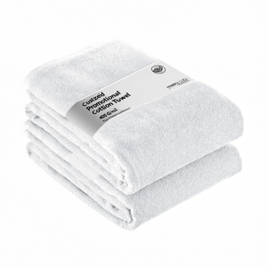 Asciugamano in Cotone Promozionale Personalizzato 400 G/m2 - Product Image 3
