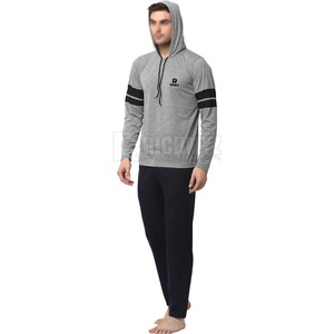 Ensemble de survêtements pour hommes, vêtements d'entraînement et de jogging, design personnalisé, vêtements de mode, survêtement à capuche pour hommes, vente en gros, survêtements en molleton de coton - Product Image 3