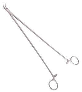 Pinza Clark Básica de Acero Inoxidable para Histerectomía, Instrumento Quirúrgico Autoclavable para Procedimientos Ginecológicos, Accionamiento Manual - Product Image 6