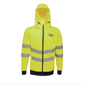 เสื้อมีฮู้ดป้องกันริ้วรอยสำหรับผู้ชายเสื้อมีฮู้ดแบบไฮวิสสำหรับผู้ชายดีไซน์ใหม่ล่าสุดพร้อมโลโก้/สีที่กำหนดเองได้ - Product Image 1