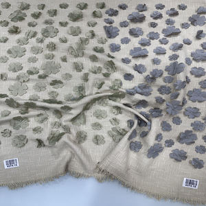 High Quality Cotton Embroidery Fabric <b>for</b> Dresses Curtains Tablecloths Craft Projects and Home Decoration - Product Image 4