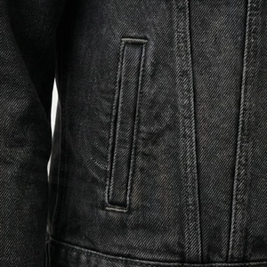 Veste en jean pour femme d'hiver, coton respirant, écologique, style décontracté, qualité supérieure, jean court, manches longues, couleur personnalisée - Product Image 5