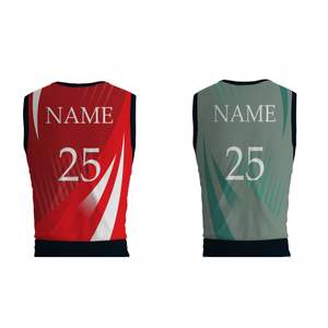 Uniformes de baloncesto de sublimación, pantalones cortos reversibles a juego, conjunto ligero Reversible que absorbe la humedad - Product Image 5