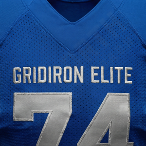 Ensemble d'uniformes de football américain de couleur noire 100% polyester Kit d'uniformes de football américain Numéro d'équipe Vêtements de performance professionnels - Product Image 4