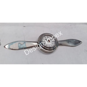 Reloj de Escritorio Decorativo con Hélice, Artículos Promocionales Novedosos, Reloj de Mesa de Metal para Decoración Moderna del Hogar - Product Image 5