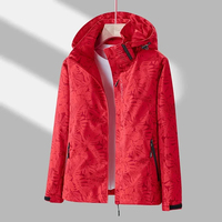 Extérieur Camouflage Femmes Veste Automne Printemps Mince Veste Coupe-Vent Sport Course Alpinisme Randonnée Veste À Capuche