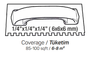 Para Baños Turcos, Balcones, Terrazas y Piscinas, Mortero Adhesivo de 2 Componentes Altamente Flexible - Product Image 2