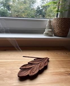 Boîte à encens en bois de qualité supérieure avec couvercle pour la prière quotidienne et l'usage spirituel - Product Image 1