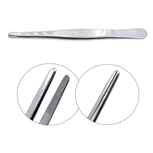 Pinzas de Precisión de Acero Inoxidable de Alta Calidad para Manipular Vendajes y Gasa, Instrumento Quirúrgico Ligero y Fácil de Usar - Product Image 4