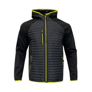 Veste matelassée pour homme de haute qualité, imperméable, coupe-vent, vêtements d'hiver élégants, coupe durable, fabricant OEM, vente en gros - Product Image 1