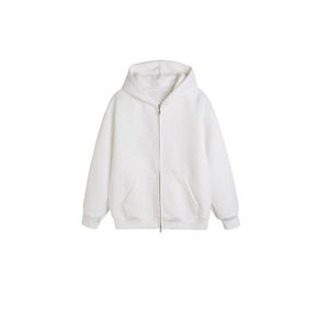 Venta al por mayor 100% sudaderas con capucha de algodón con 3D bordado Stonewash patrón sólido Impresión digital logotipo frontal ajuste suelto - Product Image 5