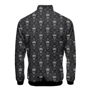 Blouson Bomber Homme Hiver Col Montant Noir Haute Qualité Réversible Coupe-Vent Durable Vente en Gros Mode Décontractée OEM - Product Image 3