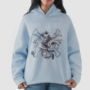 เสื้อฮู้ดโอเวอร์ไซส์ผ้าหนาปักลาย3D วินเทจพิมพ์ลายดิจิตอลสำหรับฤดูหนาว - Product Image 1