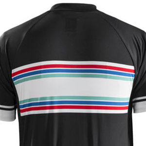 Practice Wear Jersey de Ciclismo de color sólido Hecho en fábrica Jersey de Ciclismo de manga corta ligero con su logotipo a precio barato - Product Image 2
