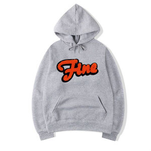 Sudadera Unisex de Gran Tamaño con Logo Personalizado, Sudadera de Algodón 100%, Parche de Chenilla de Alta Calidad, Ropa de Calle Bordada para Hombre - Product Image 6