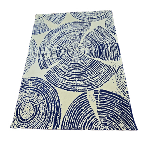 Alfombra de lana de seda alta 100% de lujo personalizable, nuevo diseño moderno, juego de alfombras con patrón abstracto a mano para vivir, 1 pieza - Product Image 1