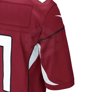 New Plain American Football Jersey Diseño personalizado Hombres Jersey de fútbol americano en blanco para hombres - Product Image 5