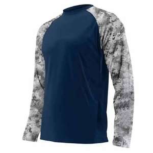 Camisa de Pesca Unisex de Manga Larga con Logotipo OEM ODM UPF 50+ Protección UV Antibacteriana de Secado Rápido Color Personalizado Ligera - Product Image 1