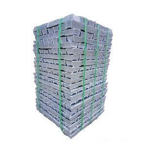 Venta al por mayor ADC12 aleación de aluminio lingotes forma trapecio 2000 serie 99,7 MIN pureza tamaños personalizados precio barato - Product Image 1