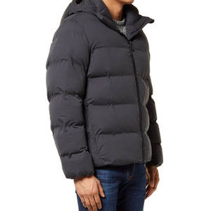 OEM Custom Lightweight Woolen Bubble Puffer <b>Jacket</b> for Men Breathable Hooded <b>Pattern</b> Decoration for Winter Wholesale Price - Product Image 5