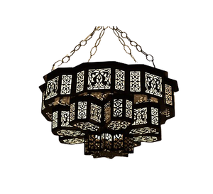 Linterna marroquí colgante de Metal de diseño único linterna colgante de tamaño y forma personalizada para decoración del hogar - Product Image 3