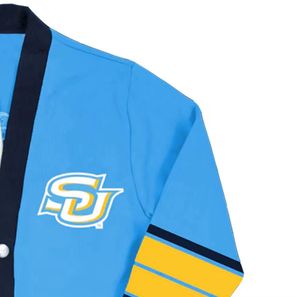 Wholesale Southern University Custom Design Wool Acrylic <b>Sweater</b> Greek Knitted Embroidered <b>Cardigan</b> College Greek for Women - Product Image 3