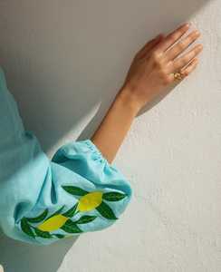 Mujer manga larga vestidos Maxi bordado ropa vestido de fiesta de verano largo Maxi - Product Image 3