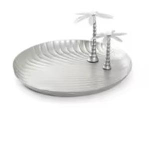 Bandeja de Aluminio de Diseño Novedoso para Servicio de Catering en Bodas y Eventos, Bandeja de Metal Personalizada para Servir Dulces o Pasta - Product Image 5