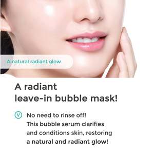 Masque Sérum Apaisant à Bulles Toxiques MEDIHEAL 10 Pièces - Product Image 3