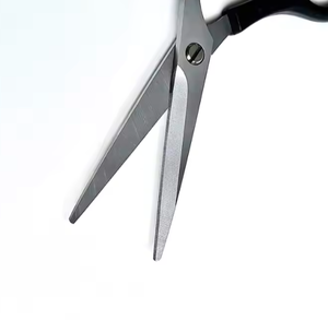 ANAAIF Ensemble de ciseaux à cheveux droits de 5.25 pouces lame en acier inoxydable VG10 avec poignée en plastique à vis réglable à pointe pointue - Product Image 4