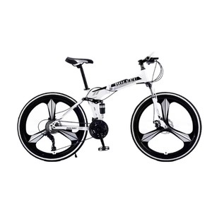 Bicicleta de Montaña de Alta Calidad de 26 Pulgadas con Velocidad Variable, Plegable, Suspensión Completa, Bicicleta de Carretera Económica con Frenos de Disco, MTB - Product Image 3