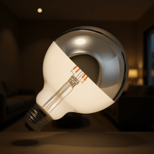 Ampoule LED Dôme Argentée Réglable D.125 6W Globe avec Excellente Luminosité Produit de Qualité Supérieure - Product Image 3