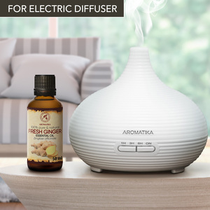 Aromatika Aceite Esencial de Jengibre 100% Puro 50ml, Aceite de Raíz de Jengibre Destilado al Vapor para Aromaterapia, Masajes, Cuidado de la Piel, Iluminación - Product Image 6