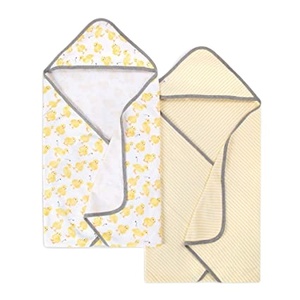 ผ้าขนหนูผ้าฝ้ายมีฮู้ดสำหรับเด็กทารกแรกเกิด,ผ้านุ่มทรงสี่เหลี่ยม400ถึง800 GSM 100% - Product Image 1