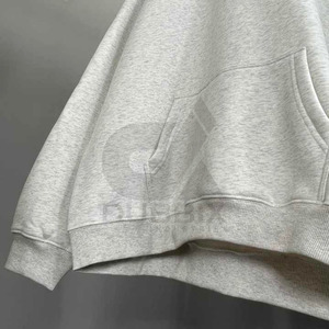High Quality <b>Men</b> Heavy <b>Hoodie</b> 100% Cotton <b>Thick</b> Fleece Pullover Drop Shoulder Hoodies Unisex Custom Oversize Hoodies For <b>Men</b> - Product Image 5