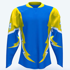 Uniforme de equipo de hockey sobre hielo para adultos de secado rápido y traje de entrenamiento con serigrafía para partidos y prácticas - Product Image 3